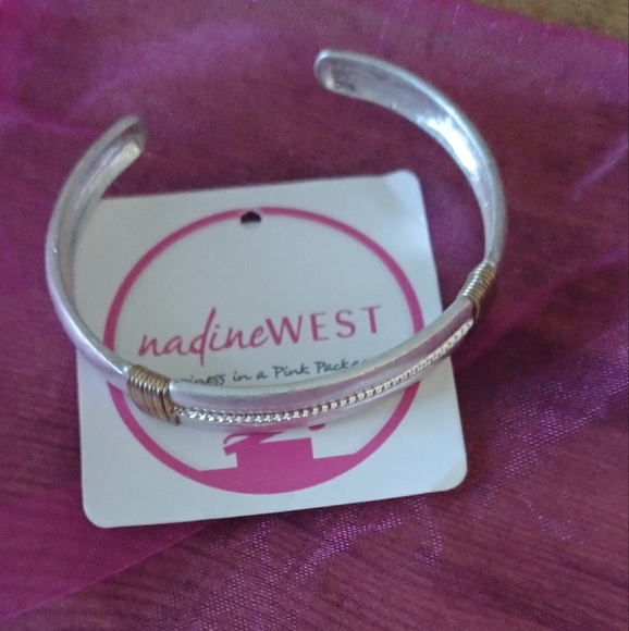 Nadine West 925 silver bangle